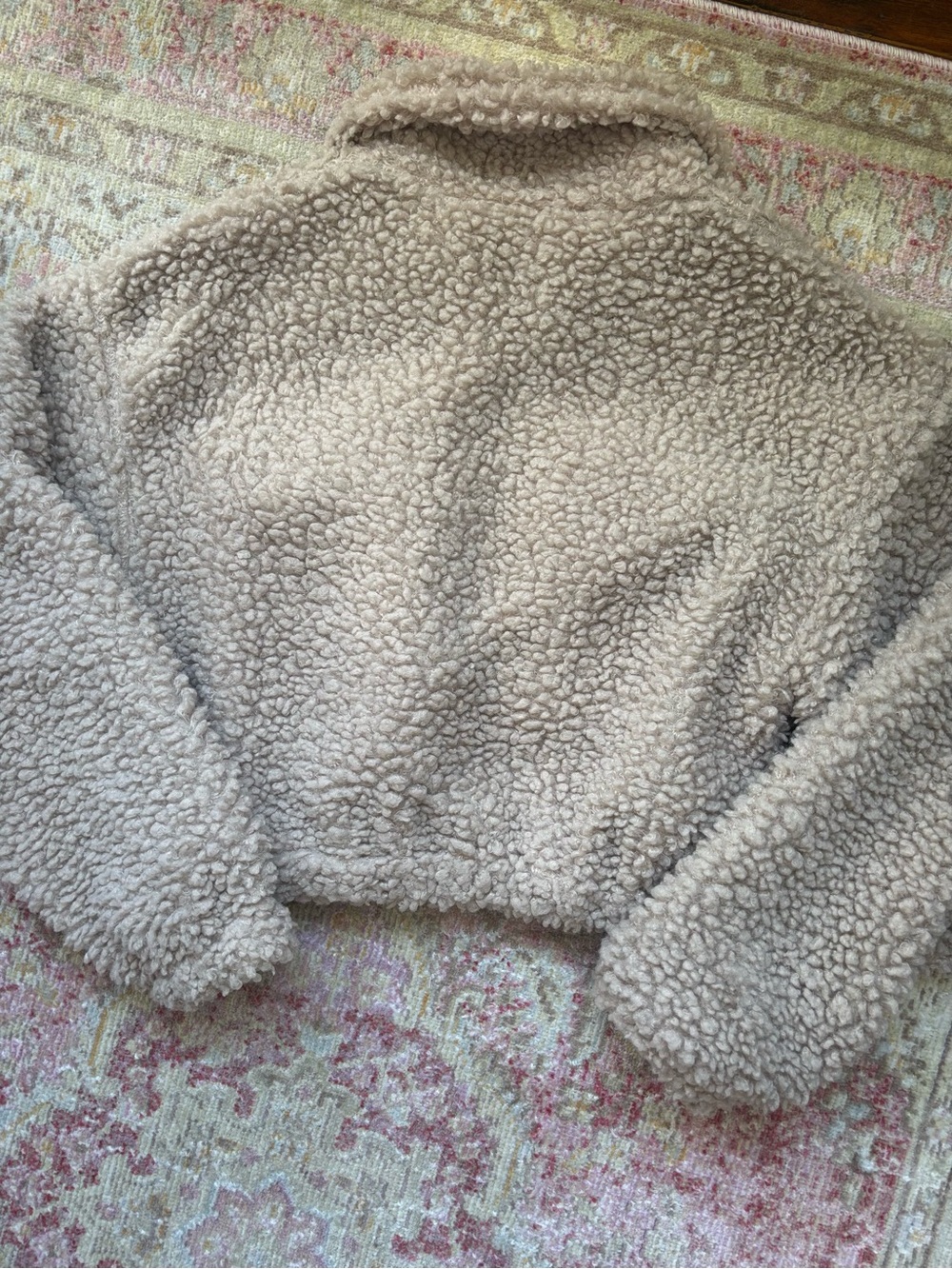 Sadie & Sage \\ teddy zip up jacket - Picture 5 of 8